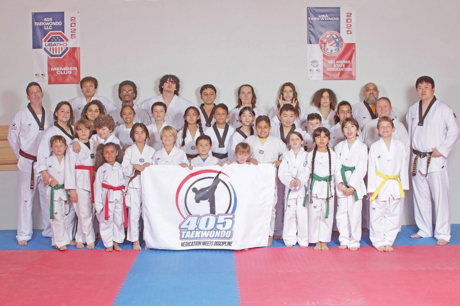 405 Taekwondo Team Group Photo